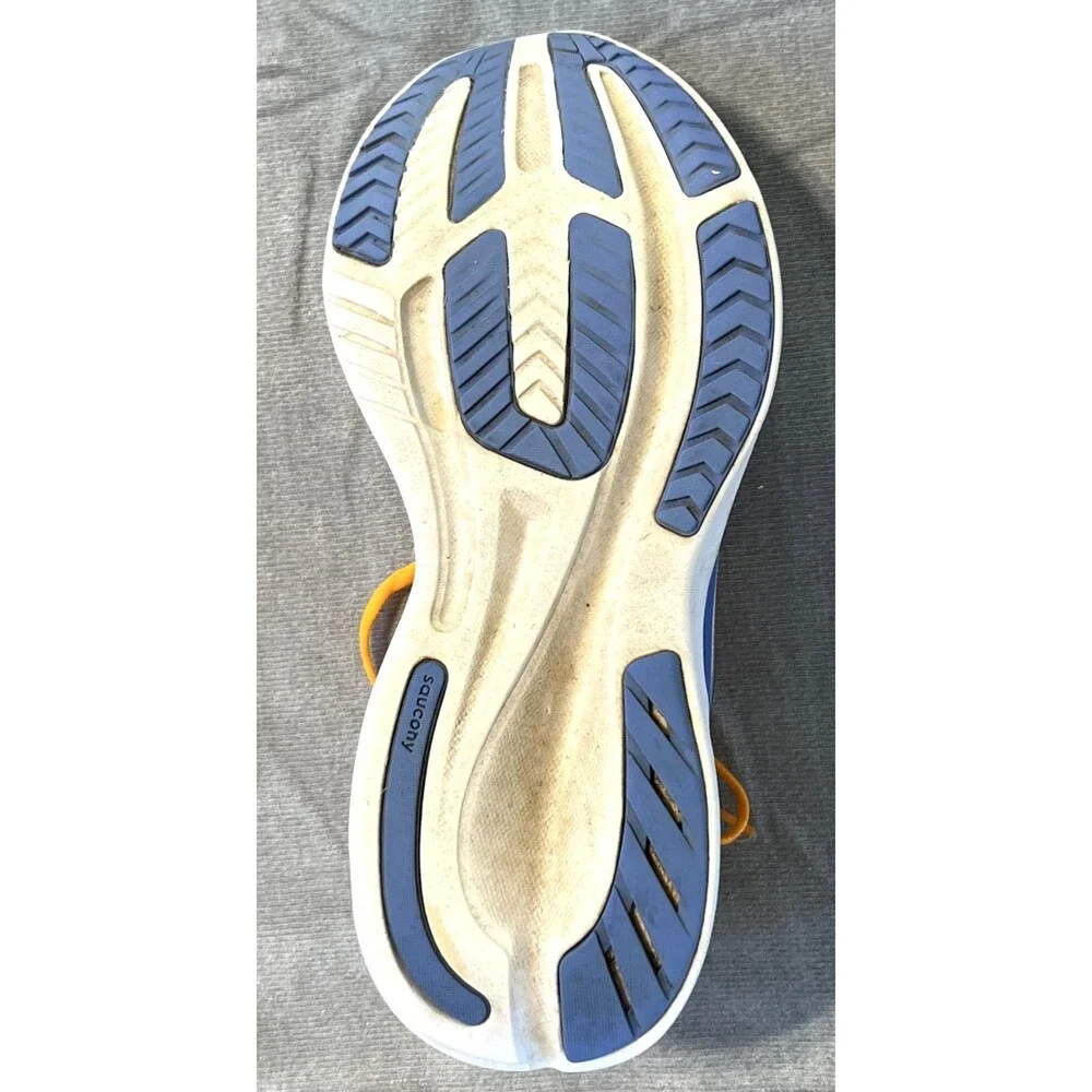 Saucony Ride 15 Running Shoes Womens 9.5 Yellow Sneakers Athletic Gold Horizon